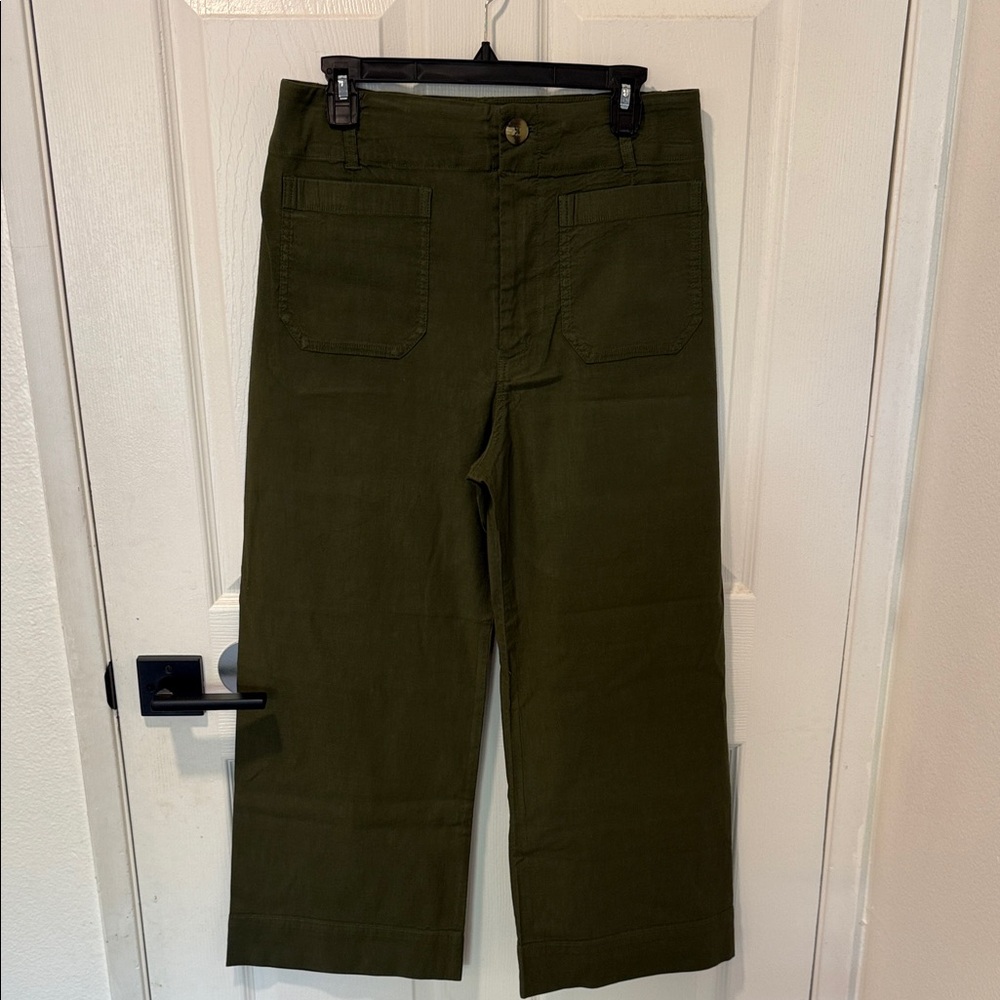 Anthropologie Olive Green Chinos